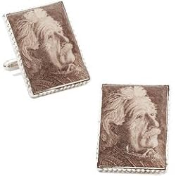 Alfred Einstein Stamp Cufflinks