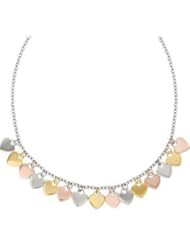 Amalfi™ Stainless Steel Heart Dangle Necklace Pendant with Immersion Plate
