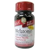 Shiff Melatonin Night Time Formula 1 mg Tablets - 60 Tablets