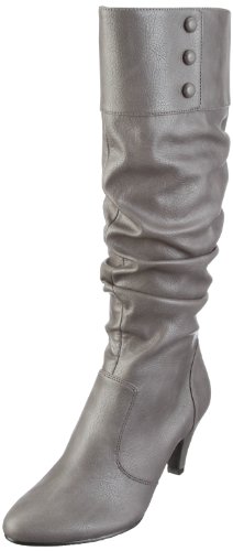 ESPRIT Ivon Boot V10396, Damen, Stiefel, Grau (lead grey 033), EU 40