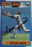 Nelson Liriano, Toronto Blue Jays Autographed Card