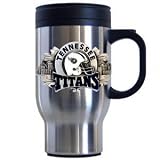 Tennessee Titans Stainless Steel & Pewter Travel Mug - B0000TMF8G