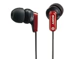 ソニー 密閉型インナーヘッドフォン EX35LP レッド MDR-EX35LP/R