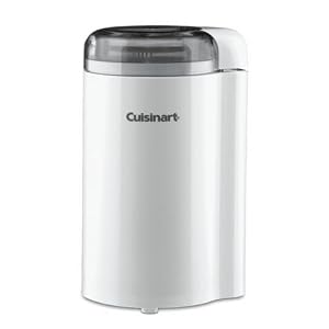 Click here to buy Cuisinart DCG-20N Coffee Bar Coffee Grinder, White by Cuisinart.
