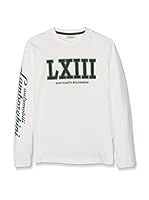 Automobili Lamborghini Camiseta Manga Larga (Blanco)