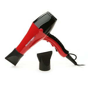  CHI Velocity Hot Shot Tourmaline Hair Dryer Red and Black 
