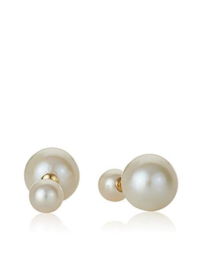 United Pearl Ohrringe 18 Karat (750) Gelbgold