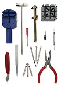 16-Piece Deluxe Watch Repair Tool Kit WRK001