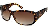 GUCCI 2592/S 002Y DB HAVANA LIGHT GOLD FRAME BROWN GRAY GRADIENT LENS PLASTIC SUNGLASSES
