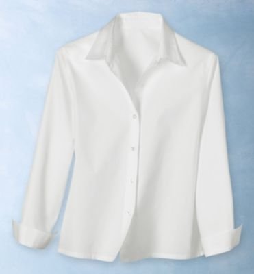 TravelSmith Womens No-Iron Basic-Collar Shirt