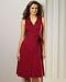 Spiegel Signature Relaxed Tencel Twill Collection: Surplice Wrap Dress