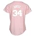 David Ortiz Women's Pink Replica Jersey w/ Player