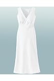 Spiegel Signature Washed Linen Collection: Empire-Waist Dress