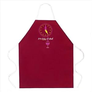 It's Wine O'clock Apron