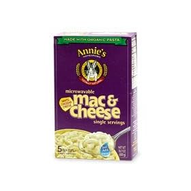 Annie's Homegrown Annie's White Chedd Micro Mac Box Of 6 10.7 oz