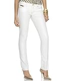 Baby Phat - Baby Phat Side-Zip Skinny White Jeans