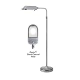 Verilux VF03GG1 HeritageA� Natural Daylight Floor Lamp in Antique Nickel