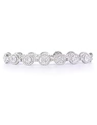 Diamond 18k White Gold Bracelet