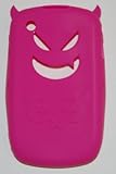 Soft Devil Case for BlackBerry Curve 8520 / 8530 / 9300 - Hot Pink