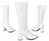 Boland 46212 - Stiefel Retro weiß, Größe...