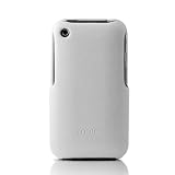 more Leather Hard Cover for iPhone 3G White/ホワイト MT-13G06 WHの画像