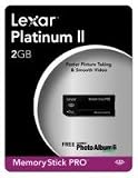 LEXAR MEDIA, INC. - MEMORY STICK, PRO DUO, 40X, 2GB