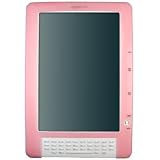High quality non skid Pink Skin case for Amazon Kindle DX with Complement Crazyondigital Wristband