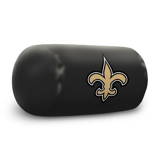 New Orleans Saints Beaded Bolster Pillow
