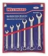 Westward 4YR26 SAE Combo Wrench Set, 6 Pc