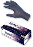 SensaGuard Industrial Grade Disposable Latex Gloves - Case of 10 Dispensers