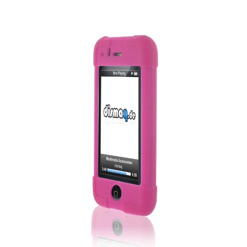 Dismaq qCase dq-104 Silikonh&uuml;lle f&uuml;r Apple iPhone 3. Gen rosa