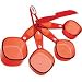 Kitchen & Housewares : Zyliss Measuring Cups Set 5 Pc Translucent Red