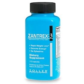 Zantrex 3- Rapid Weight Loss Formula, 84ct "America's #1 Selling Ephedra Based Diet Pill"
