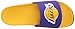 adidas Performance Men's Adilette La Lakers Sandals,Regal Purple/Gold/Regal Purple,12 M US