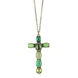 Liz Palacios Piedras Green Swarovski Crystal A