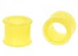 Silicone Double Flare Yellow Flexible Plug. 2G