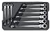 GearWrench 85298 Flex Combination Ratcheting Wrench Set SAE X-Beam, 9-Piece