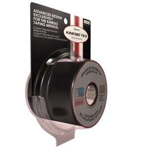 Childrens Toyshop  Sporting Goods : Kinesio Tape Tex Platinum 2 inch Black Extra Water-Resistant