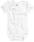 Sanetta 308200 - Body kurzarm, Basic Collection, Organic Cotton weiss