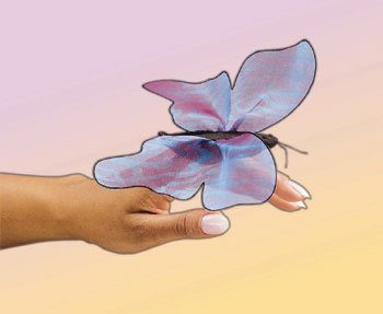 Childrens Toyshop  Toys : Butterfly Finger Puppet