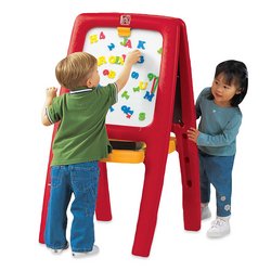 Childrens Toyshop  Toys : Step 2 Easel For Two