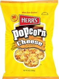 Herr's Popcorn Cheeze Flavored 1 Oz. (Pack of 30)