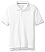 French Toast Boys' Short Sleeve Interlock Polo