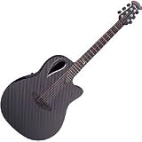 Adamas 2080 Contour Acoustic-Electric Guitar w/ Case, Natural Woven Top