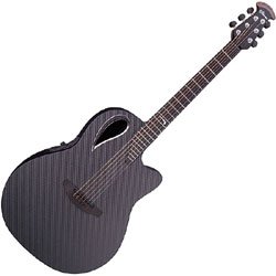 Adamas 2080 Contour Acoustic-Electric Guitar w  Case, Natural Woven Top by 