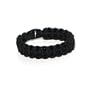 Sodial - Paracord Survival Bracelet Black 8 Inches