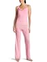 On Gossamer Women's Whisper Weight Pajama Set,Pink Lady/Champagne,Medium