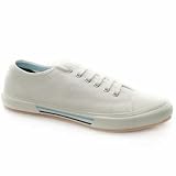 Fred Perry Vintage Tennis Too - 8 Uk - White & Navy - Fabric