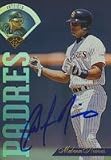 Melvin Nieves, San Diego Padres, 1995 Leaf Autographed Card