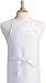 Plain White Chef Bib Aprons | Cheap Cooking Aprons